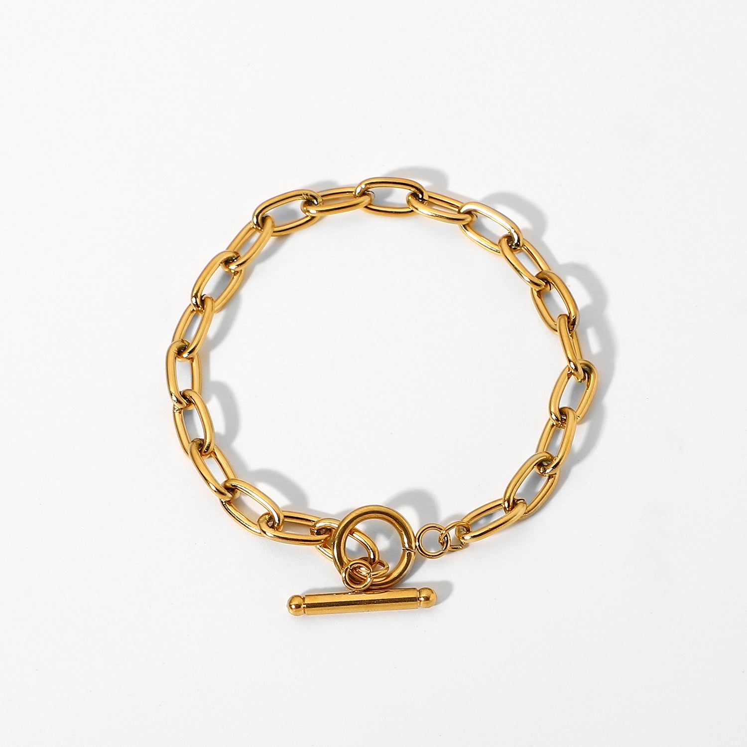 Classic OT Toggle Link Chain Bracelet